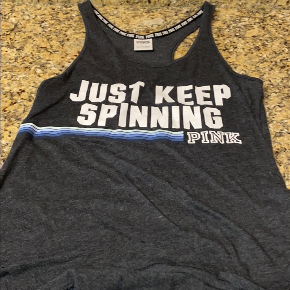 Pink Victoria’s Secret tank. Size S.